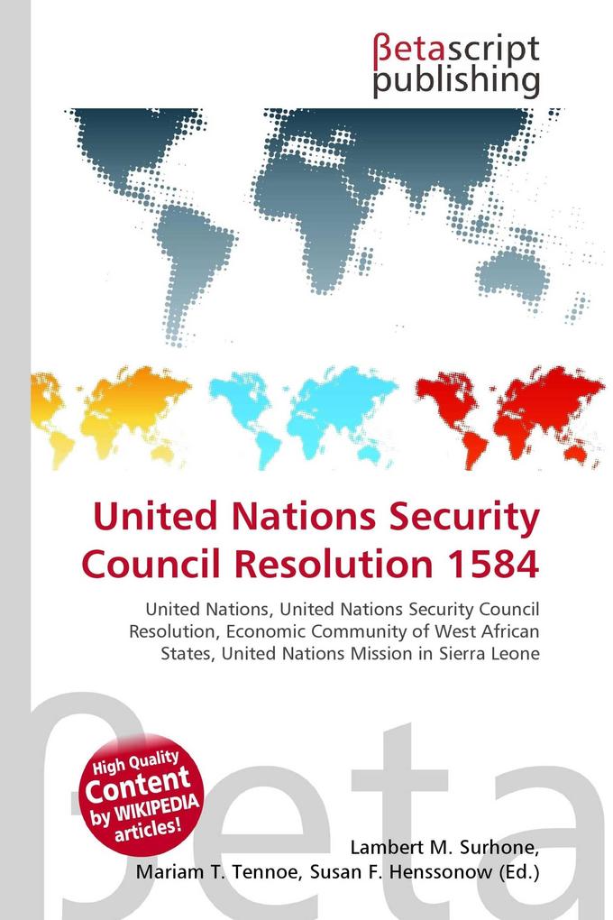 United Nations Security Council Resolution 1584