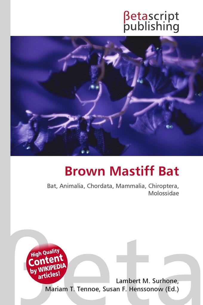 Brown Mastiff Bat