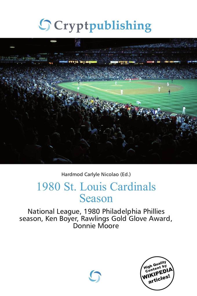 1980 St. Louis Cardinals Season