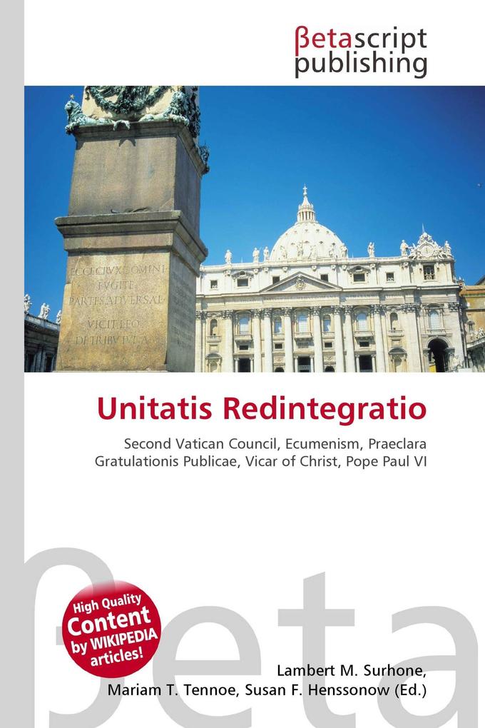 Unitatis Redintegratio