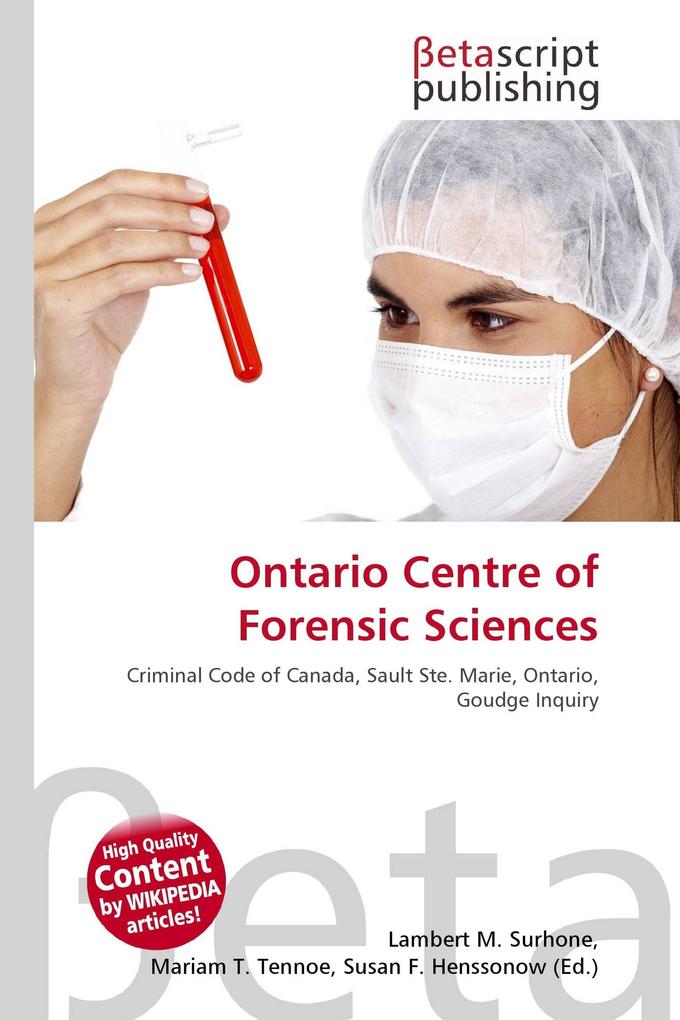 Ontario Centre of Forensic Sciences