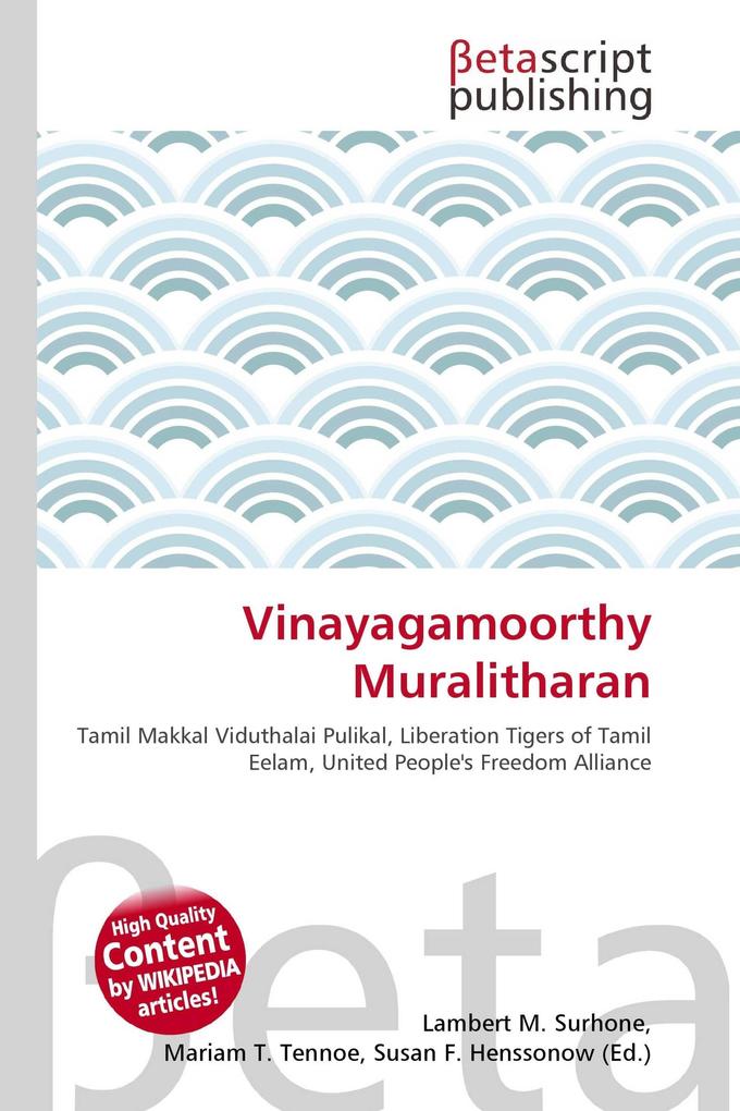 Vinayagamoorthy Muralitharan
