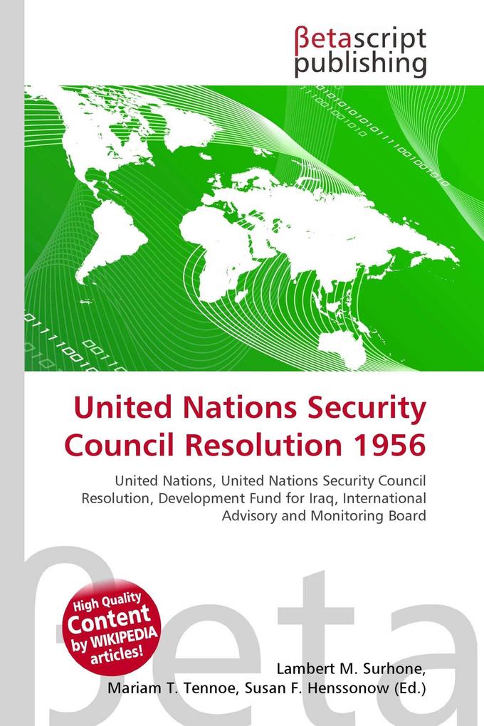 United Nations Security Council Resolution 1956
