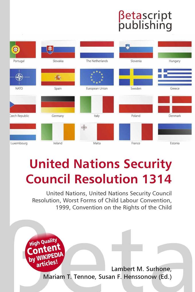 United Nations Security Council Resolution 1314