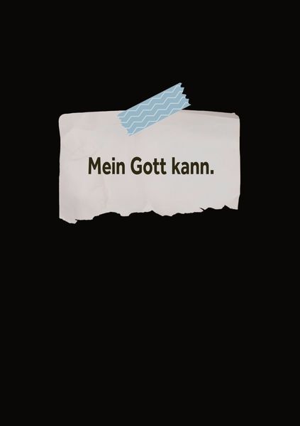 Mein Gott kann. - Notizbuch
