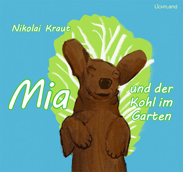 Mia und der Kohl im Garten