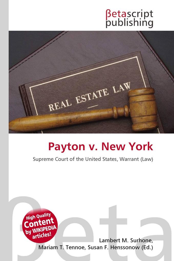 Payton v. New York