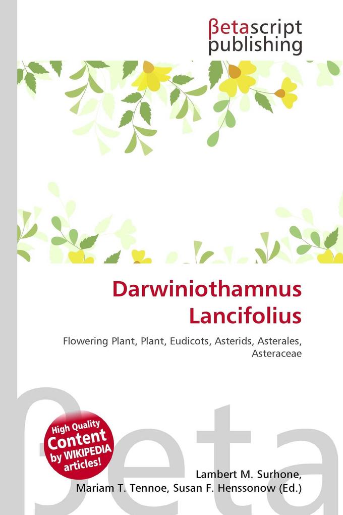 Darwiniothamnus Lancifolius