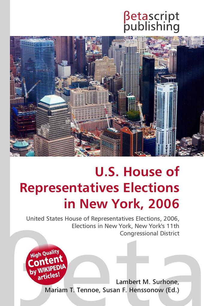 U.S. House of Representatives Elections in New York 2006
