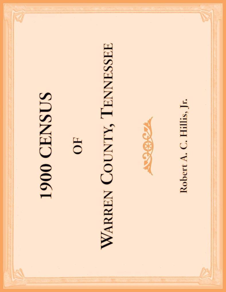 1900 Census of Warren County Tennessee