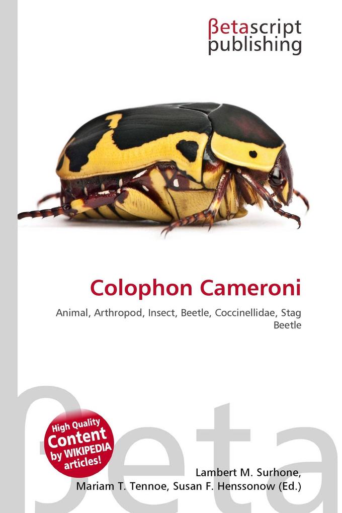 Colophon Cameroni