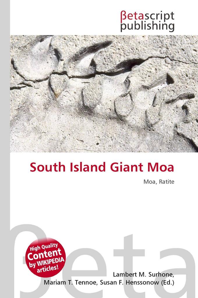 South Island Giant Moa