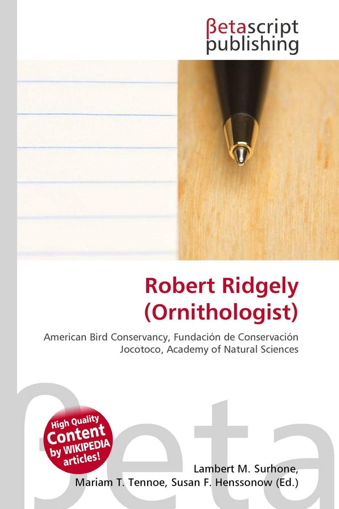 Robert Ridgely (Ornithologist)