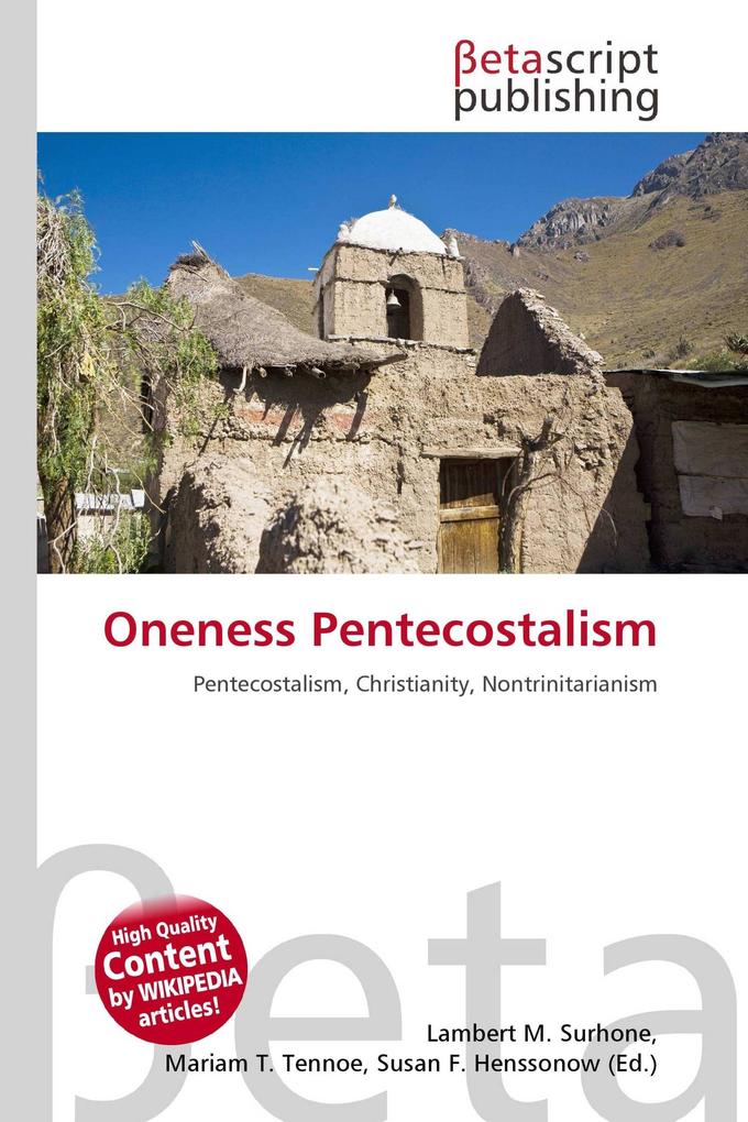 Oneness Pentecostalism