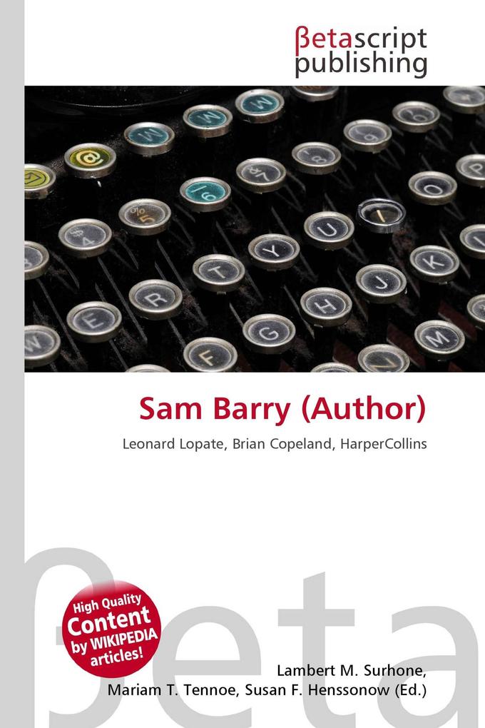 Sam Barry (Author)