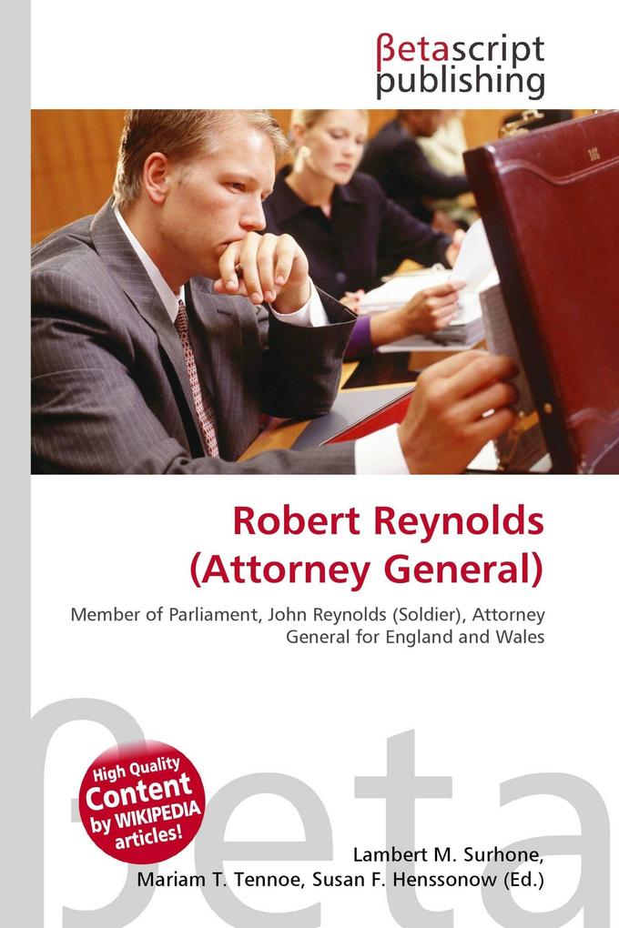 Robert Reynolds (Attorney General)