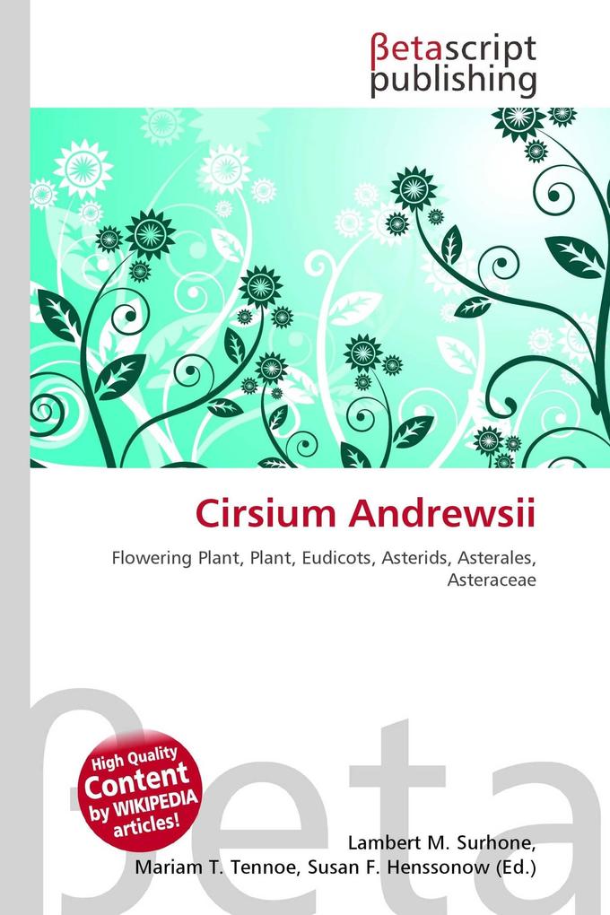 Cirsium Andrewsii