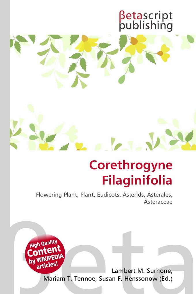 Corethrogyne Filaginifolia