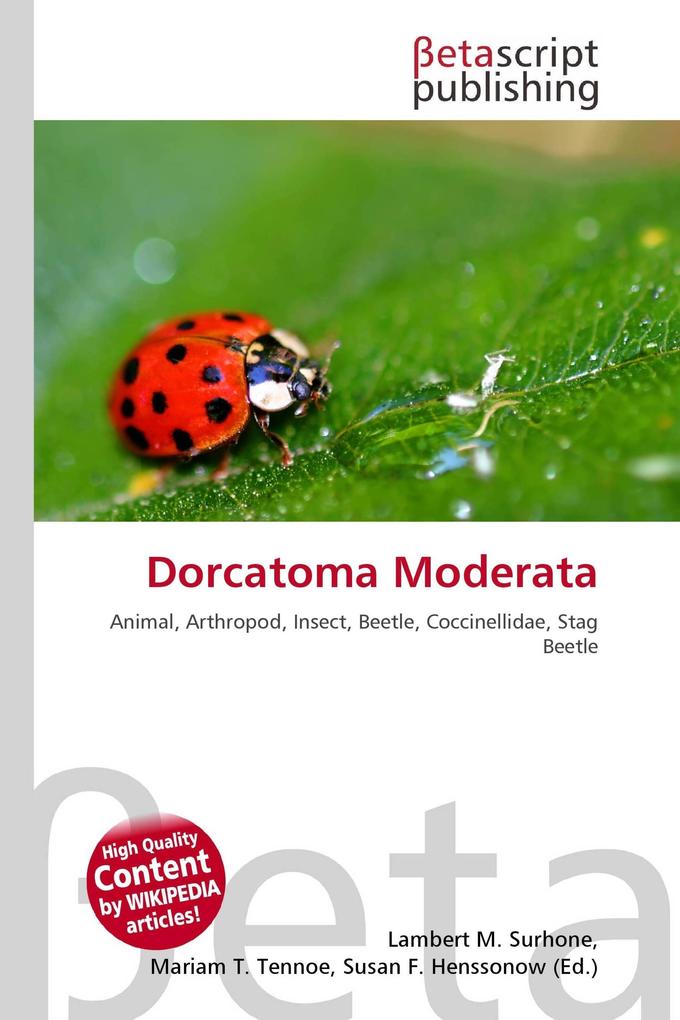 Dorcatoma Moderata