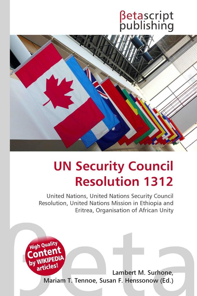 UN Security Council Resolution 1312