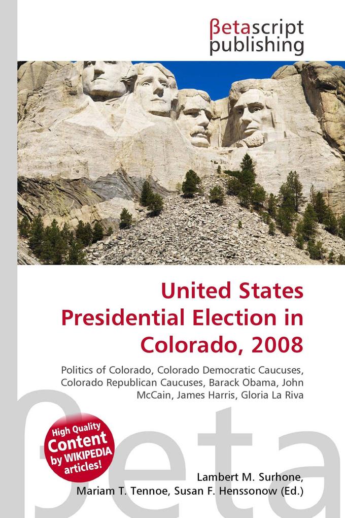 United States Presidential Election in Colorado 2008