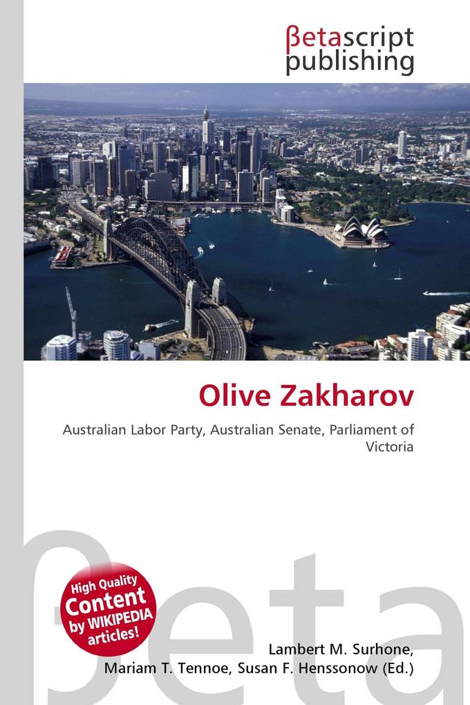 Olive Zakharov