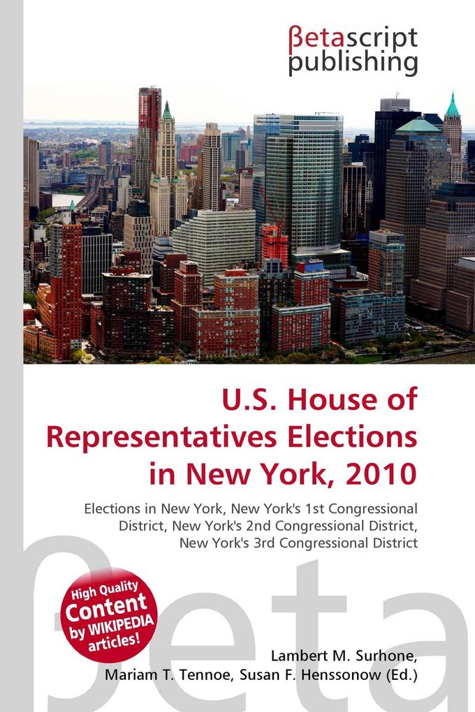 U.S. House of Representatives Elections in New York 2010