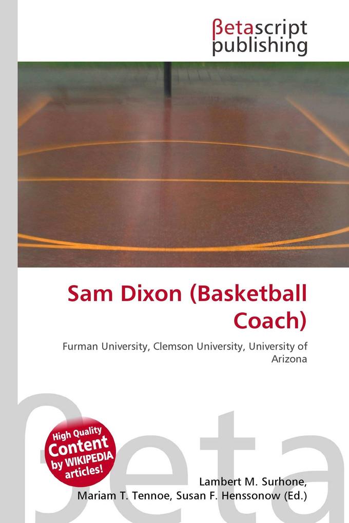 Sam Dixon (Basketball Coach)