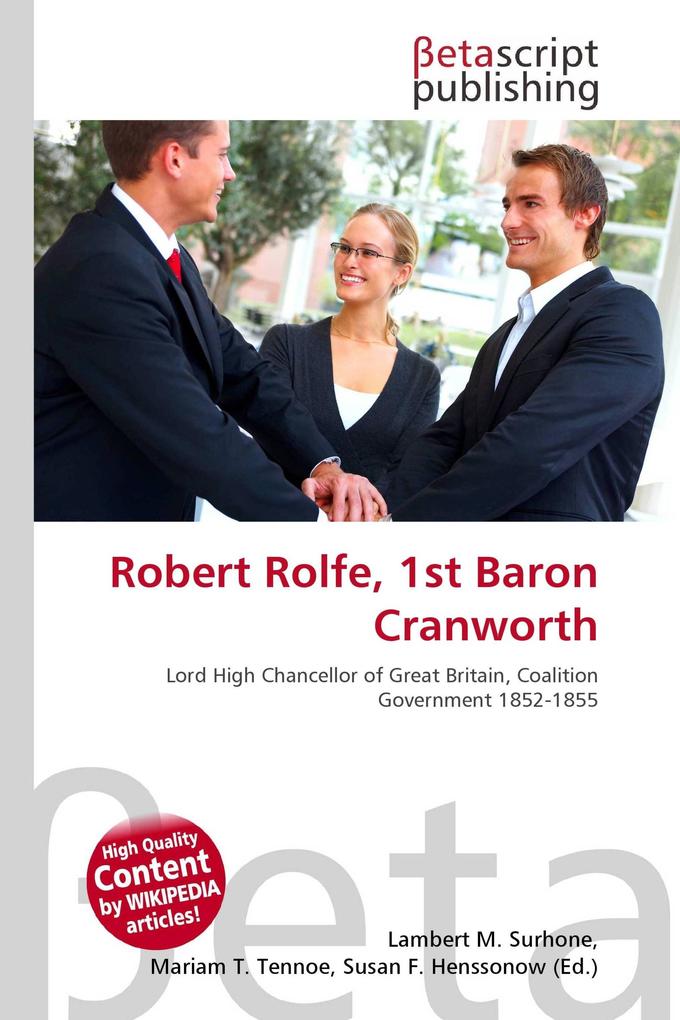 Robert Rolfe 1st Baron Cranworth