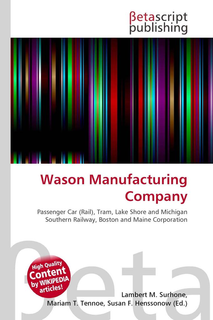 Wason Manufacturing Company