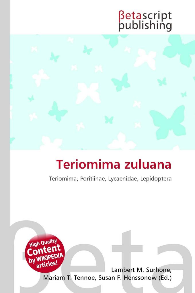Teriomima zuluana