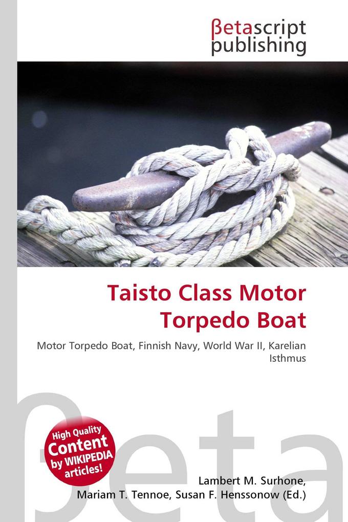 Taisto Class Motor Torpedo Boat