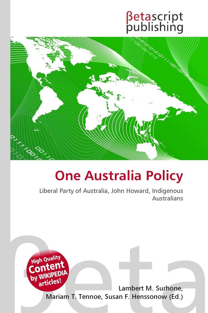 One Australia Policy