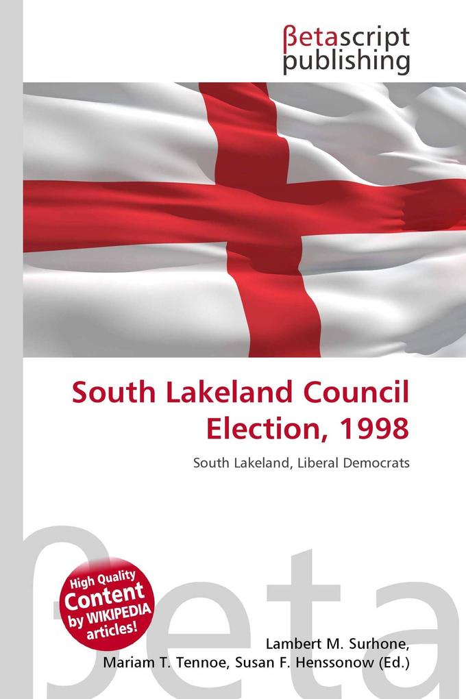 South Lakeland Council Election 1998