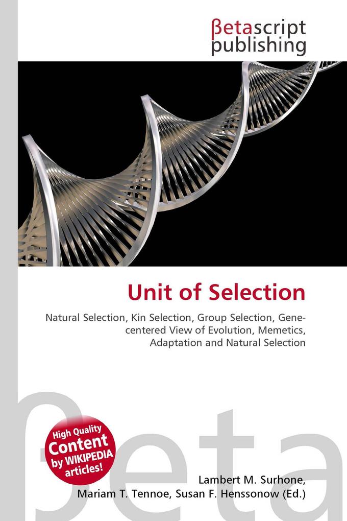 Unit of Selection