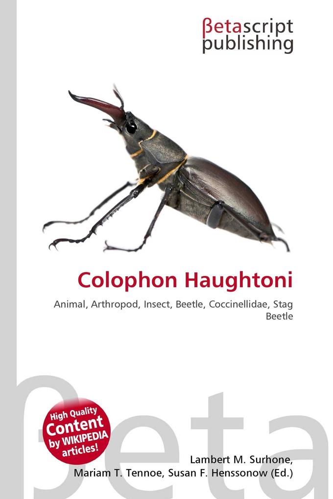 Colophon Haughtoni