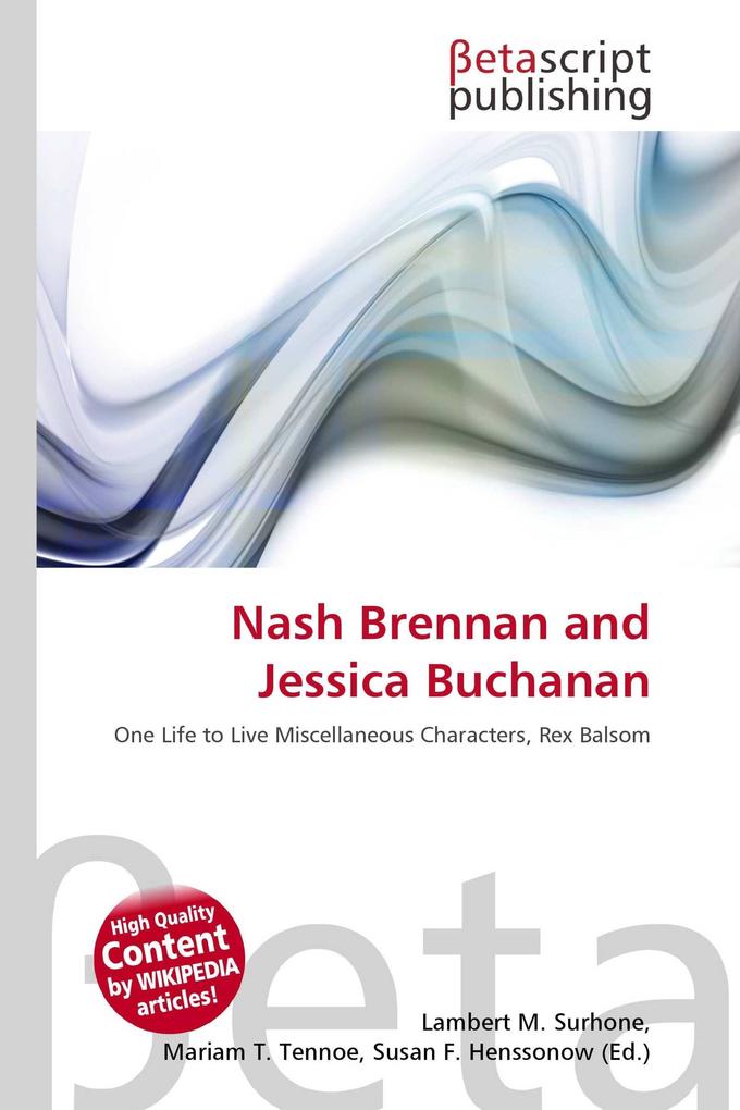 Nash Brennan and Jessica Buchanan