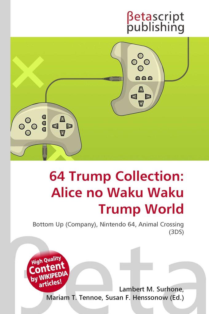 64 Trump Collection: Alice no Waku Waku Trump World