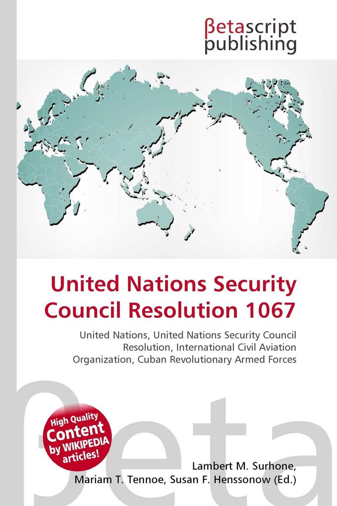 United Nations Security Council Resolution 1067