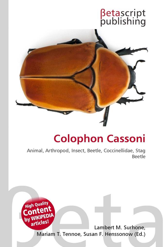Colophon Cassoni