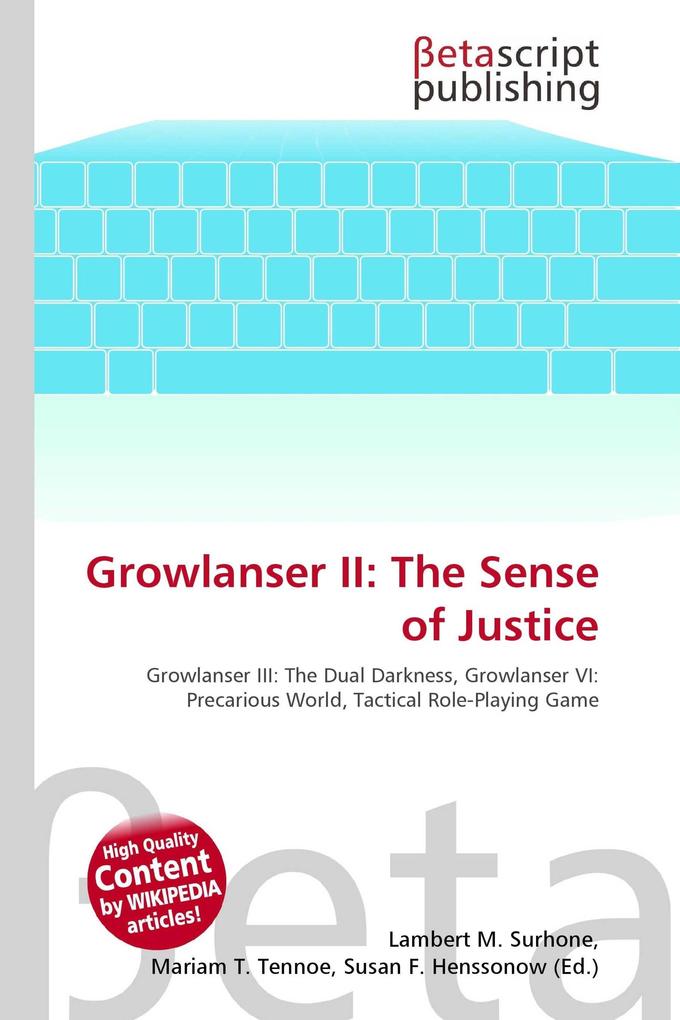 Growlanser II: The Sense of Justice