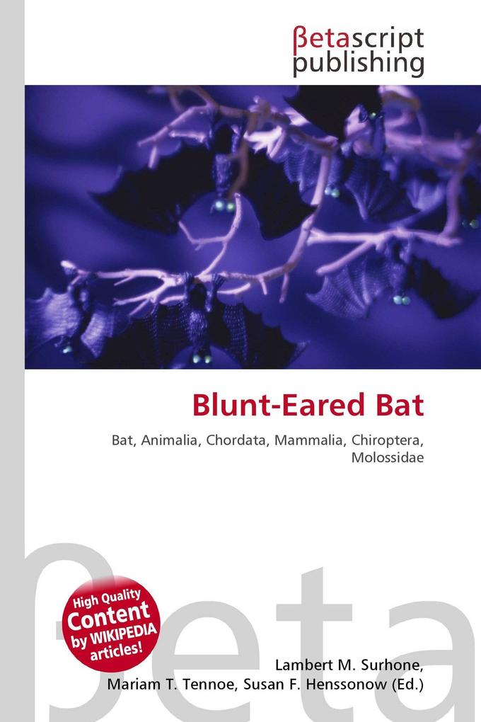 Blunt-Eared Bat