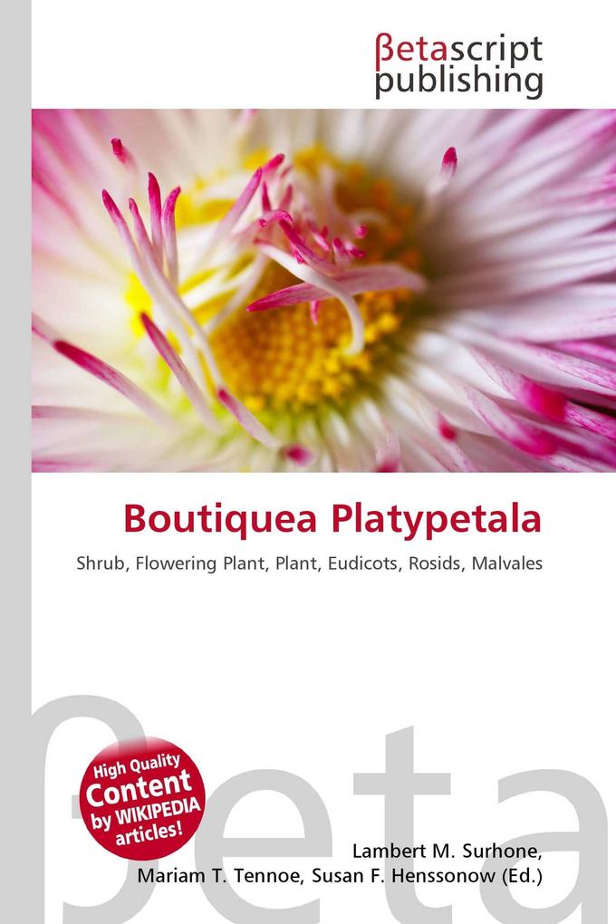 Boutiquea Platypetala