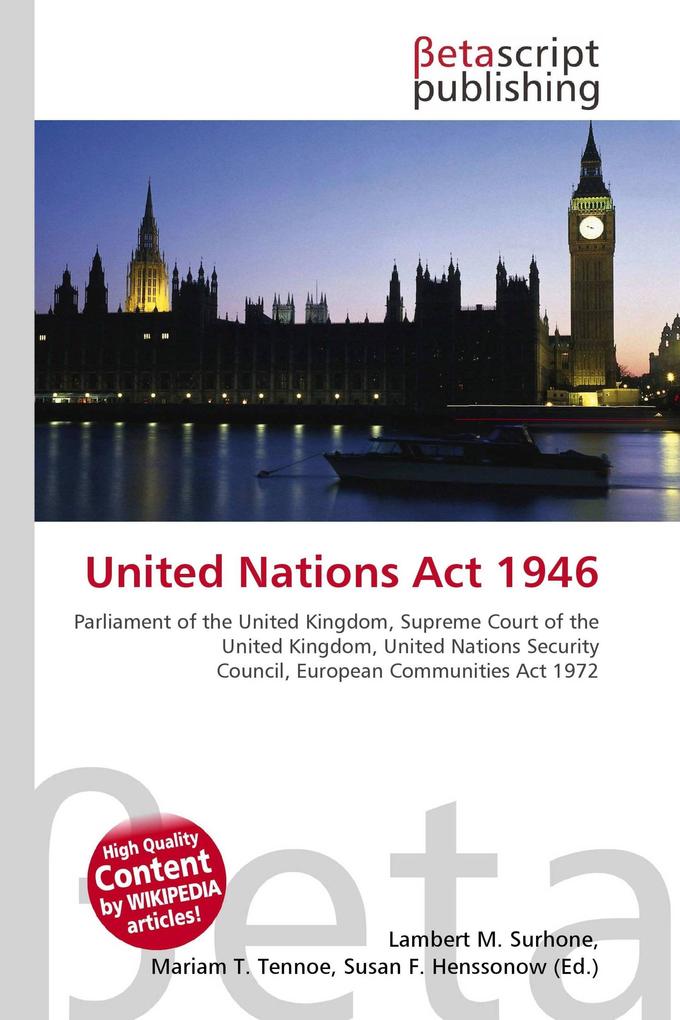 United Nations Act 1946