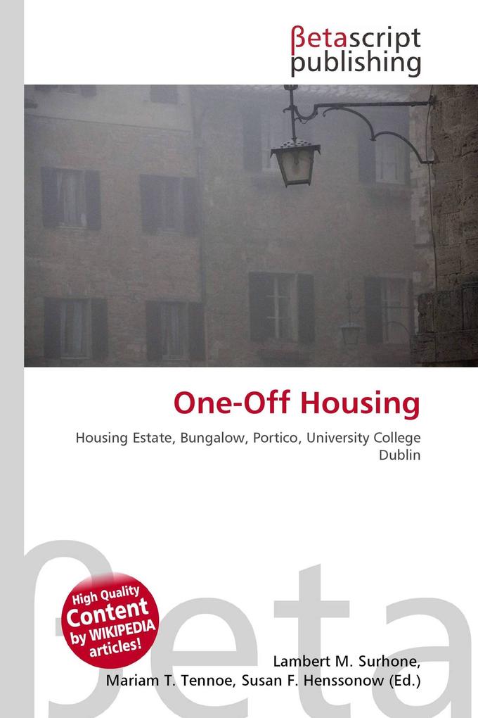 One-Off Housing