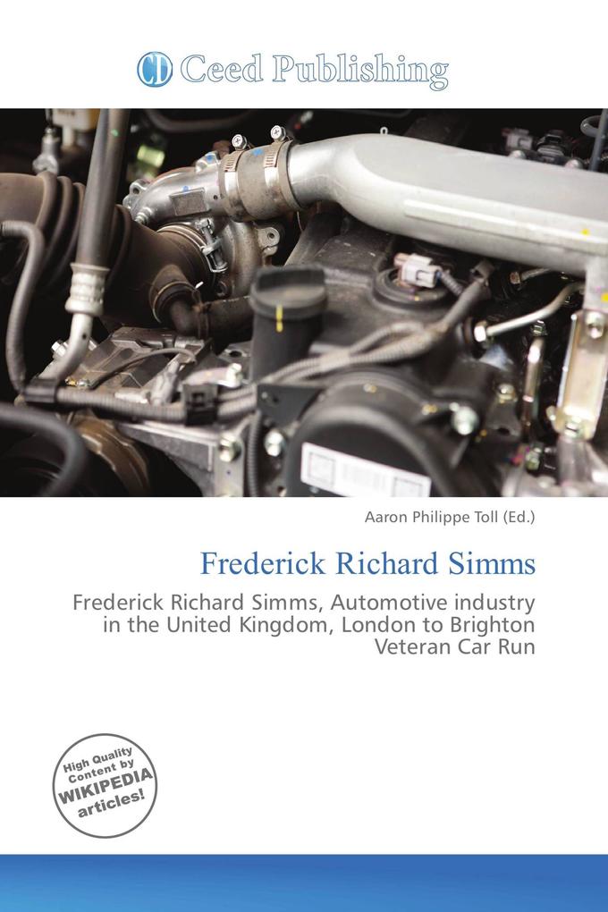 Frederick Richard Simms