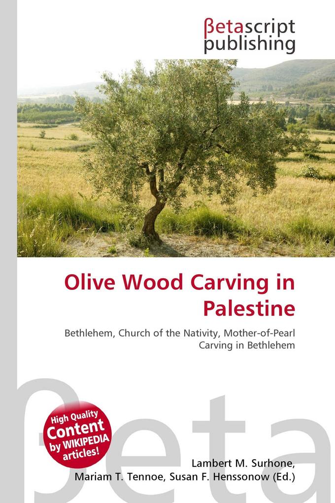 Olive Wood Carving in Palestine