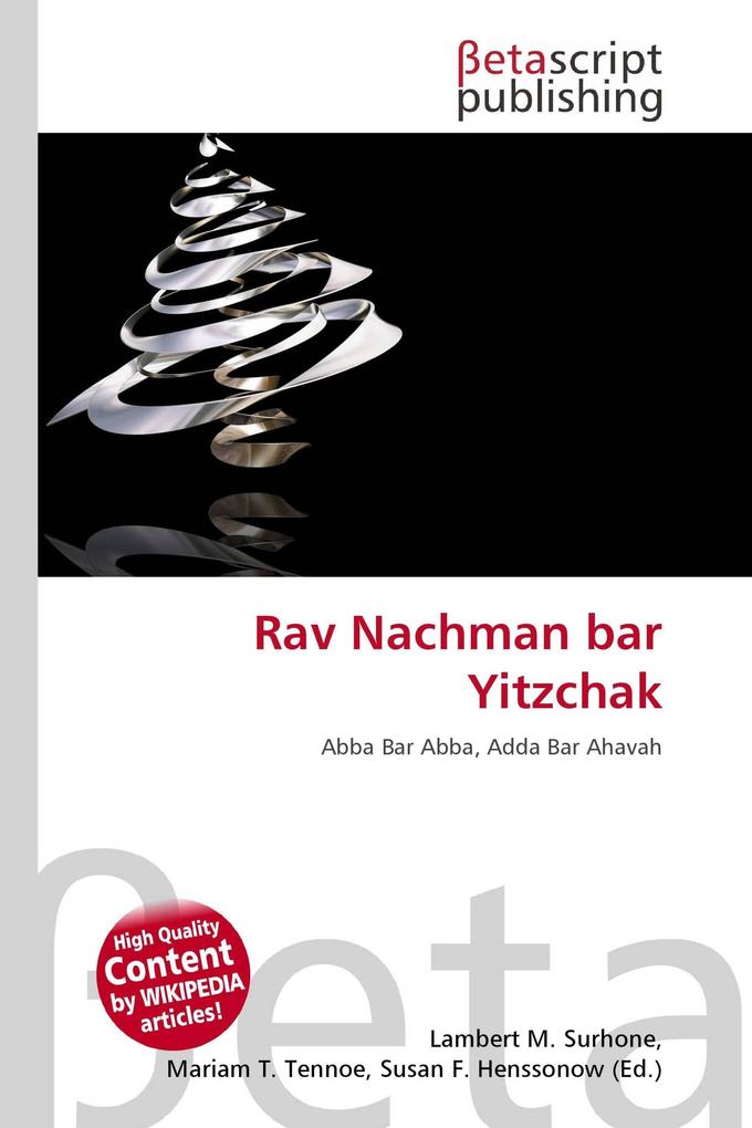 Rav Nachman bar Yitzchak