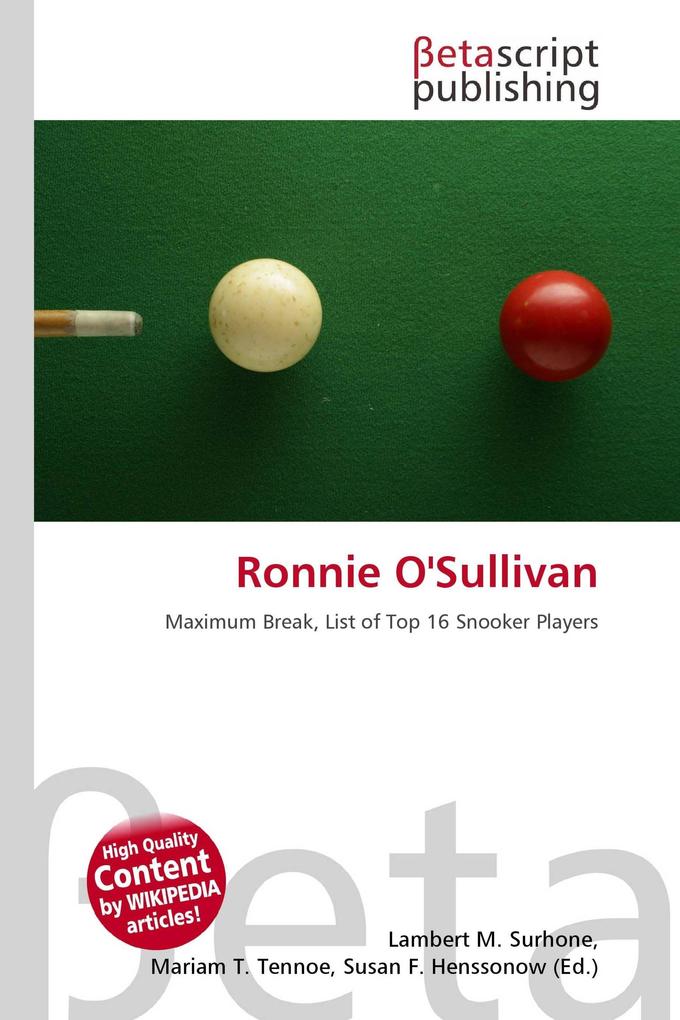 Ronnie O'Sullivan