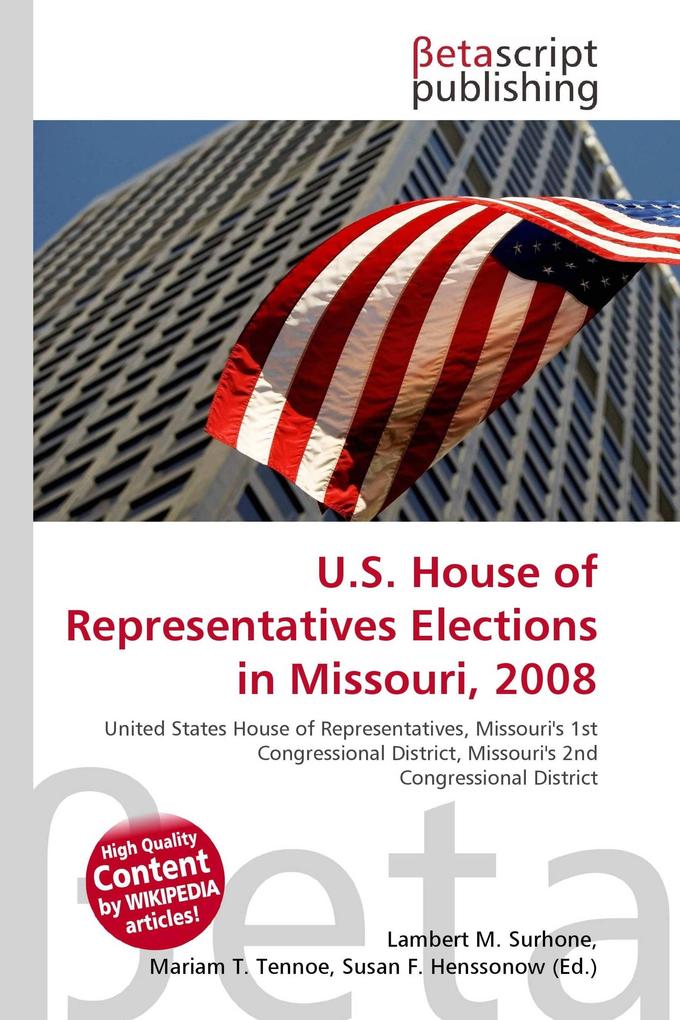 U.S. House of Representatives Elections in Missouri 2008